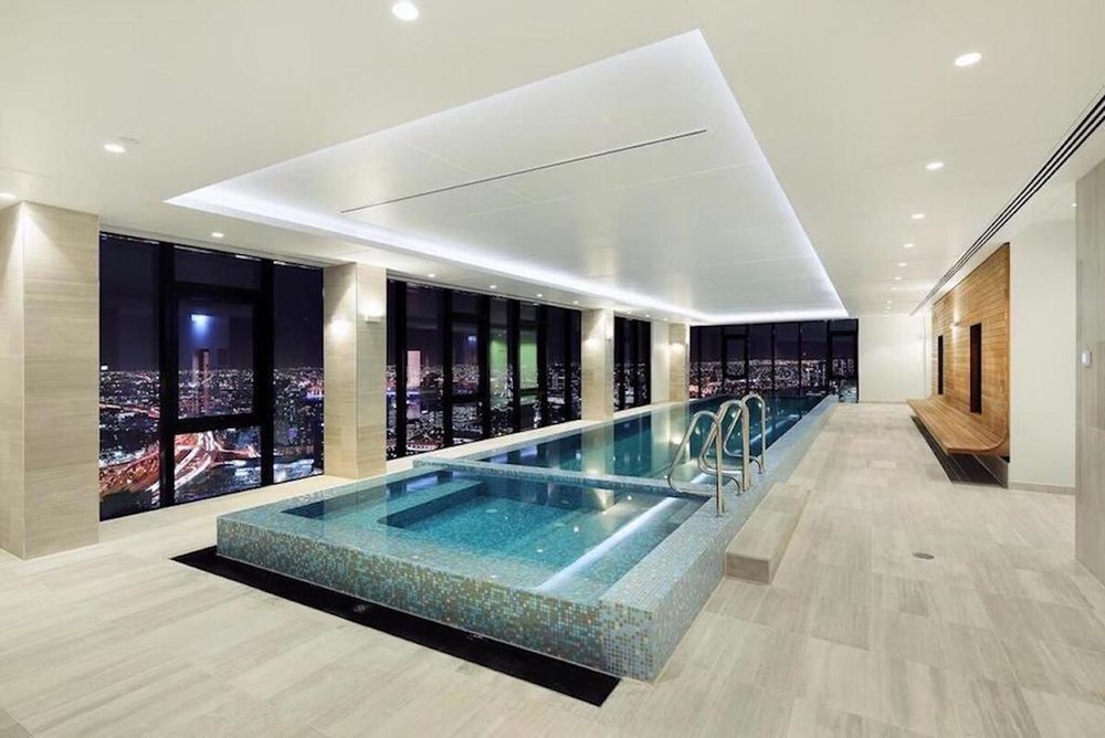 The Vogue Suite lap pool on Level 52