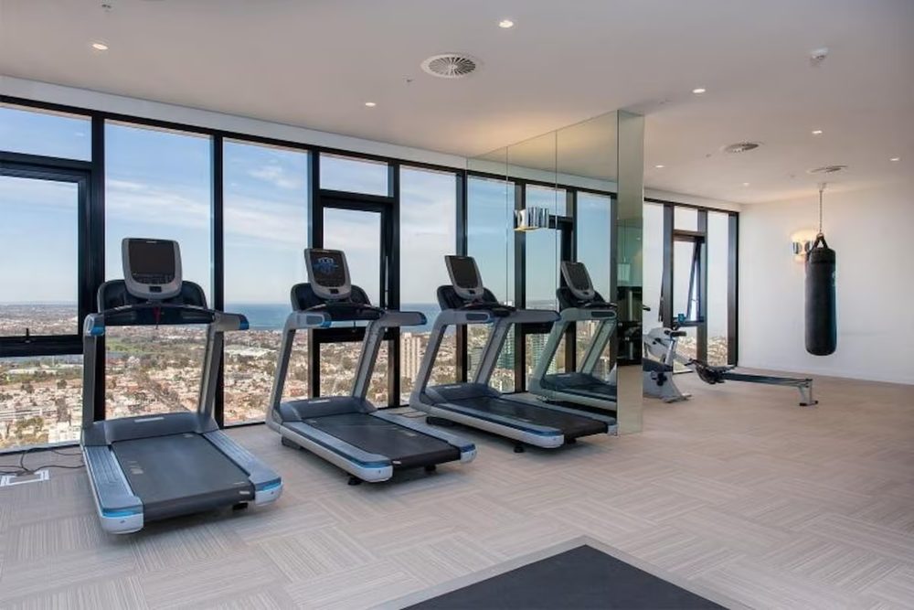 The Vogue Suite gym on Level 52
